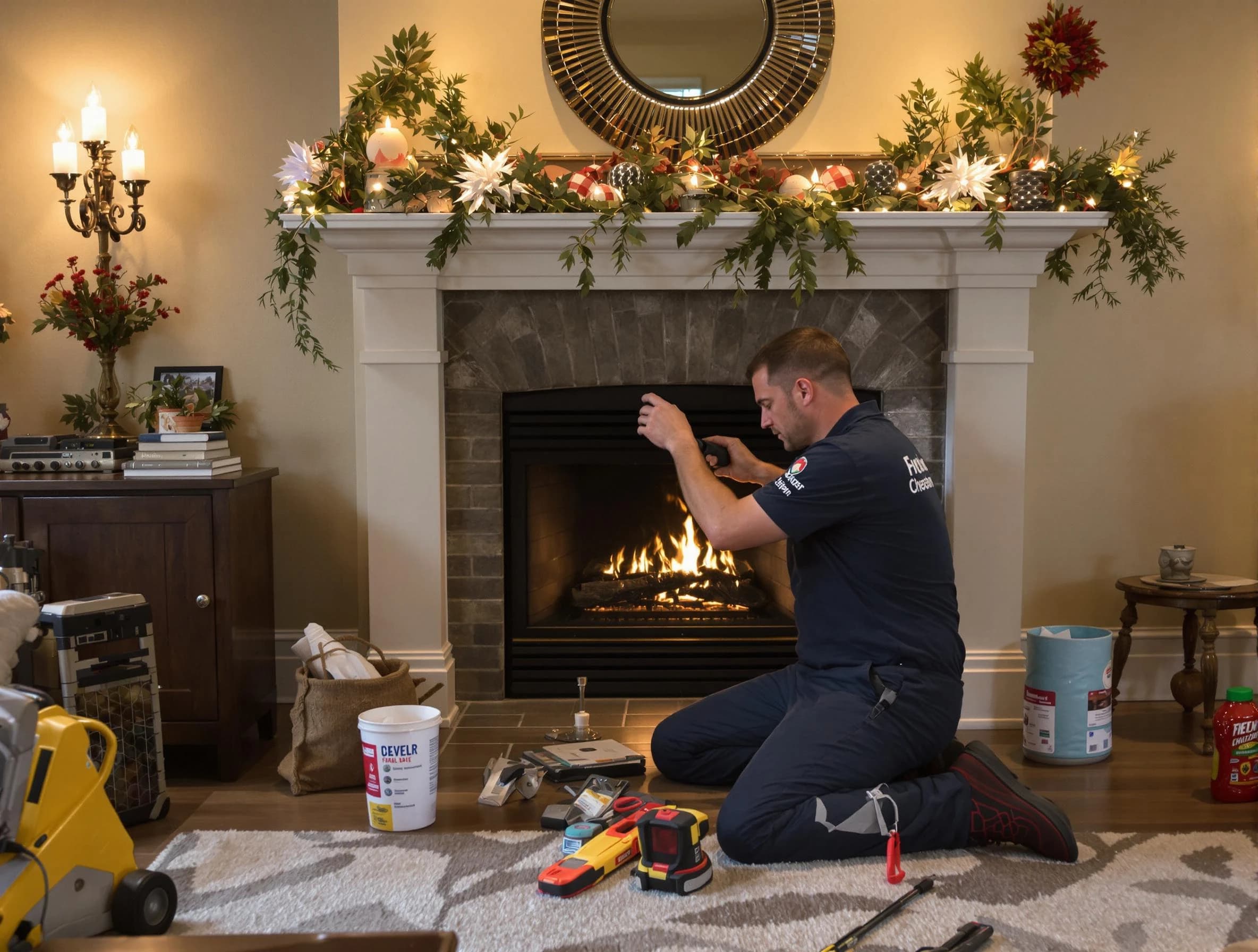 Blanchard Chimney Sweep offering fireplace maintenance services in Blanchard, OK